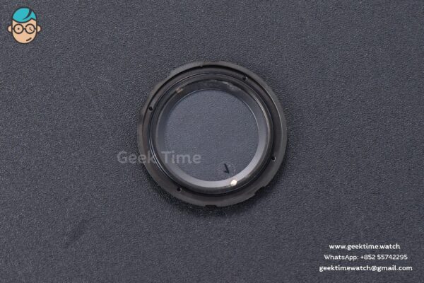 Calibre Heuer 01 Chrono XF 45MM PVD Skeleton Black Dial Red Hand Black Rubber Strap A1887 - Image 14