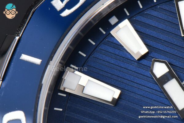 Aquaracer Caliber 5 43mm OF Blue Dial Silver Hand SS Bracelet SW200 - Image 4