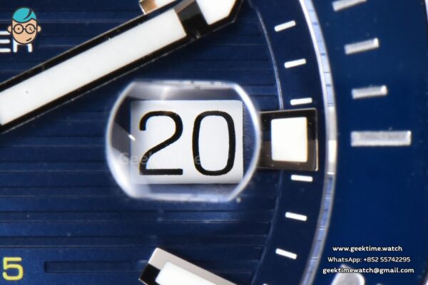 Aquaracer Caliber 5 43mm OF Blue Dial Silver Hand SS Bracelet SW200 - Image 5