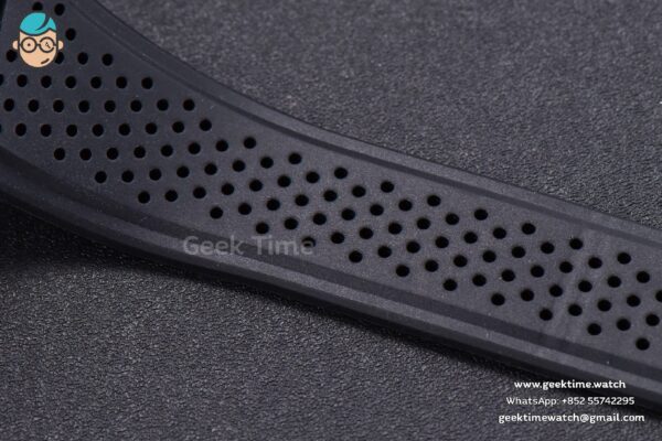 Calibre Heuer 01 Chrono XF 43MM PVD Gray Dial Black Rubber Strap A1887 - Image 23