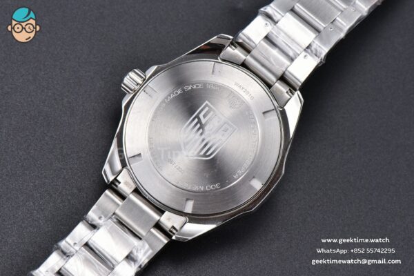 Aquaracer Caliber 5 43mm OF Blue Dial Silver Hand SS Bracelet SW200 - Image 20