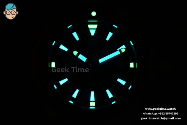 Aquaracer 300M 41mm OF Blue/Red Bezel Purple Dial SS Bracelet SW200 - Image 24