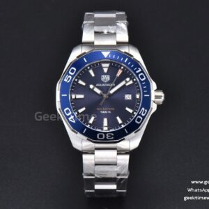 Aquaracer 300M 41mm OF Purple Dial SS Bracelet SW200