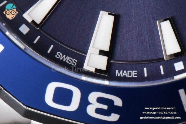 Aquaracer 300M 41mm OF Purple Dial SS Bracelet SW200 - Image 8
