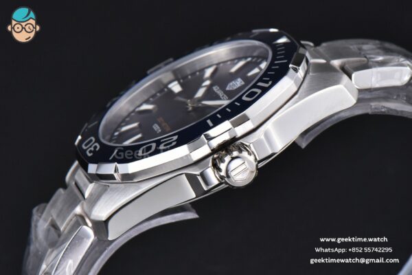 Aquaracer 300M 41mm OF Purple Dial SS Bracelet SW200 - Image 10