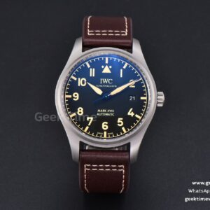 Mark XVIII IW327006 V7F 40mm Black Dial Brown Leather Strap V7F A2892