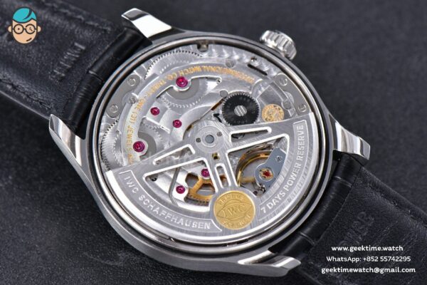 Portuguese Real PR IW500710 ZF 42MM Blue Dial Black Leather Strap A51011 - Image 15