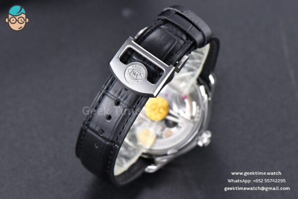 Portuguese Real PR IW500710 ZF 42MM Blue Dial Black Leather Strap A51011 - Image 20