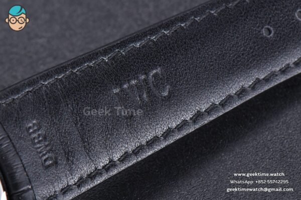 Portuguese Real PR IW500710 ZF 42MM Blue Dial Black Leather Strap A51011 - Image 22
