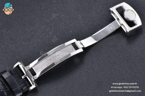 Portuguese Real PR IW500710 ZF 42MM Blue Dial Black Leather Strap A51011 - Image 25