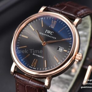 Portofino ‘150 Years’ 40MM V7F RG Gray Dial RG Markers Brown Leather Strap A2892/SW200