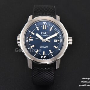 Aquatimer Chrono 44mm RSF Blue Dial Black Rubber Strap A7750