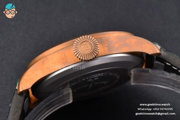 Big Pilot IW329702 Bronze M+F 43.8MM Green Dial Green Leather Strap SEIKO 8N-24 - Image 12