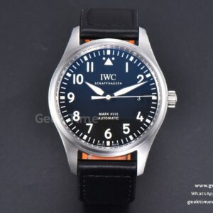 Mark XVIII IW327009 V7F 40mm Black Dial Black Leather Strap V7F A2892
