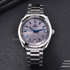 Aqua Terra 150M VSF 41mm esfera gris brazalete SS A8900