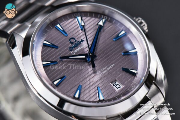 Aqua Terra 150M VSF 41MM Gray Dial SS Bracelet A8900 - Image 7