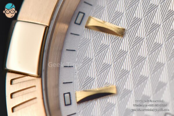 Constellation VSF 38MM YG/SS White Textured Dial YG/SS Bracelet A8500 - Image 4