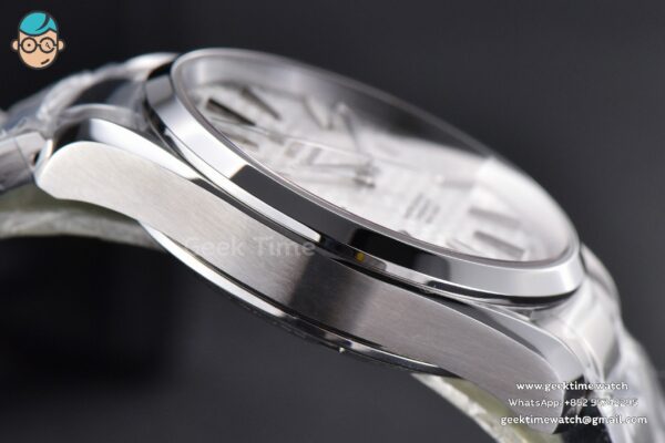 Aqua Terra 150M VSF 41MM White Wave Dial Silver Markers SS Bracelet A8500 - Image 10