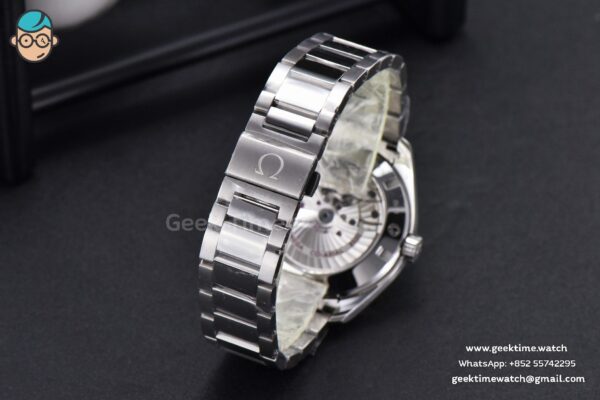 Aqua Terra 150M VSF 41MM White Wave Dial Silver Markers SS Bracelet A8500 - Image 13