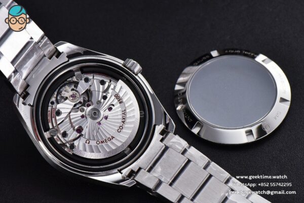 Aqua Terra 150M VSF 41MM White Wave Dial Silver Markers SS Bracelet A8500 - Image 18