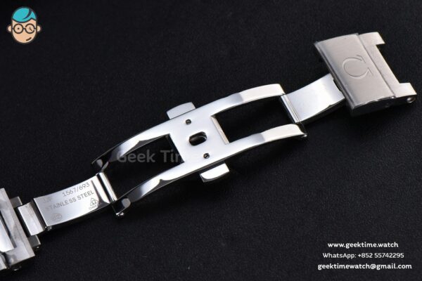 Aqua Terra 150M VSF 41MM White Wave Dial Silver Markers SS Bracelet A8500 - Image 25