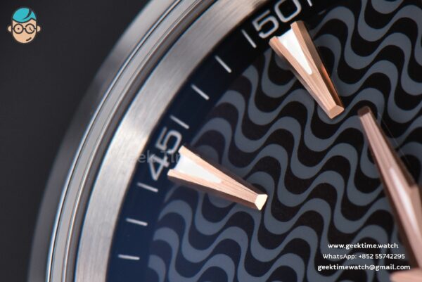 Aqua Terra 150M VSF 41MM Black Wave Dial YG Markers SS Bracelet A8500 - Image 7