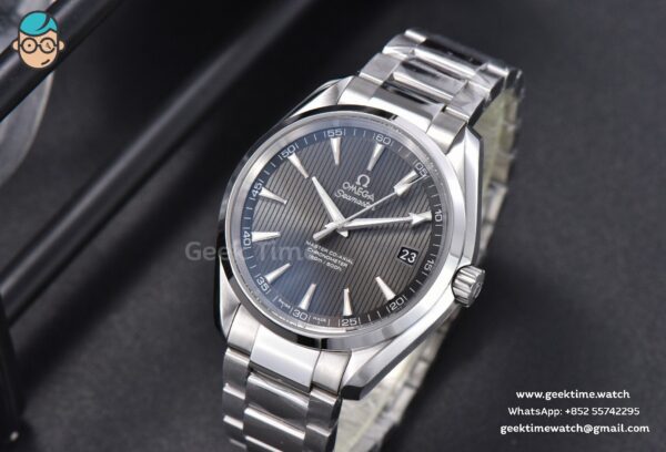 Aqua Terra 150M VSF 41MM Gray Textured Dial SS Bracelet A8500