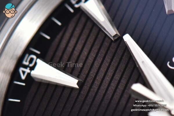Aqua Terra 150M VSF 41MM Black Textured Dial SS Bracelet A8500 - Image 6