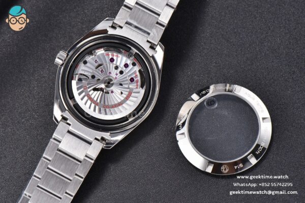 Aqua Terra 150M VSF 41MM Black Textured Dial SS Bracelet A8500 - Image 21