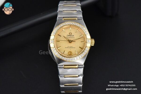 Constellation 29mm TWSF YG Diamond YG Dial YG/SS Bracelet A8700 - Image 2