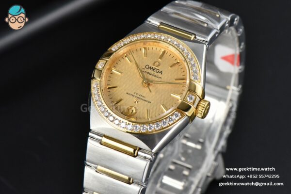 Constellation 29mm TWSF YG Diamond YG Dial YG/SS Bracelet A8700