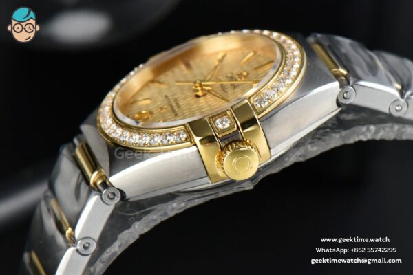 Constellation 29mm TWSF YG Diamond YG Dial YG/SS Bracelet A8700 - Image 7