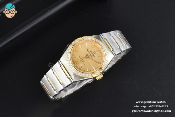 Constellation 29mm TWSF YG Diamond YG Dial YG/SS Bracelet A8700 - Image 10