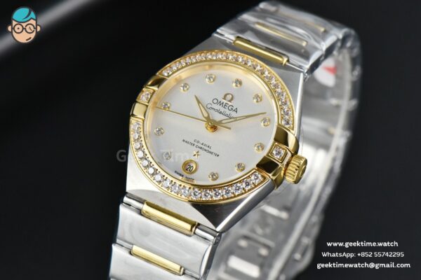 Constellation 29mm TWSF YG Diamond White Dial YG/SS Bracelet A8700 - Image 2
