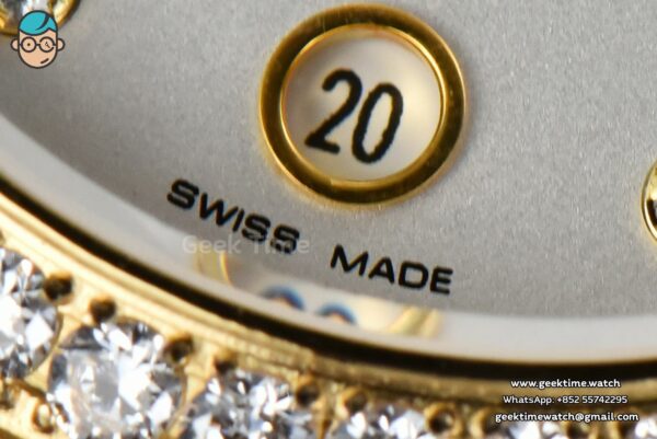 Constellation 29mm TWSF YG Diamond White Dial YG/SS Bracelet A8700 - Image 6