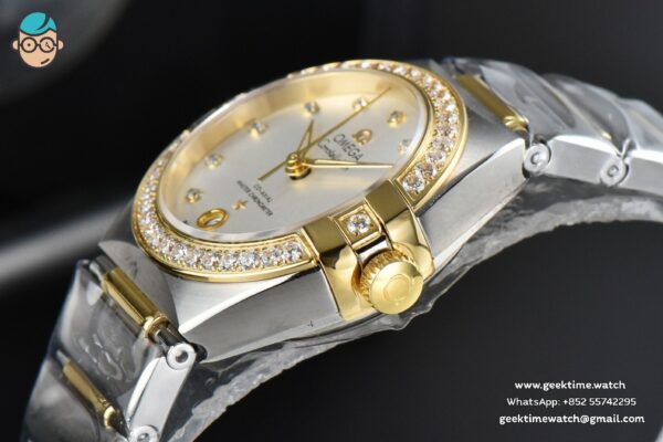 Constellation 29mm TWSF YG Diamond White Dial YG/SS Bracelet A8700 - Image 7