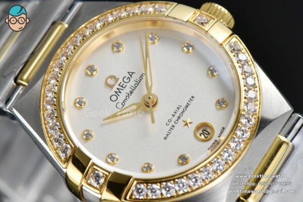 Constellation 29mm TWSF YG Diamond White Dial YG/SS Bracelet A8700 - Image 8