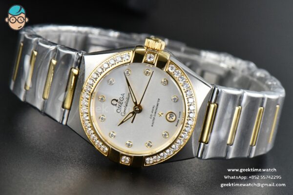 Constellation 29mm TWSF YG Diamond White Dial YG/SS Bracelet A8700 - Image 9