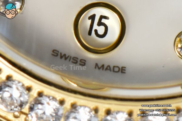 Constellation 29mm TWSF YG Diamond MOP Dial YG/SS Bracelet A8700 - Image 8