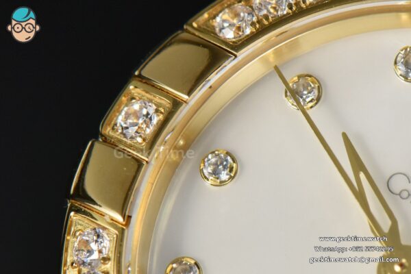 Constellation 29mm TWSF YG Diamond MOP Dial YG/SS Bracelet A8700 - Image 10