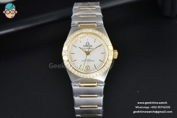 Constellation 29mm TWSF YG Diamond White Dial Stick Marker YG/SS Bracelet A8700 - Image 2