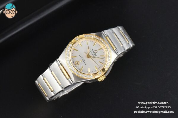 Constellation 29mm TWSF YG Diamond White Dial Stick Marker YG/SS Bracelet A8700 - Image 4