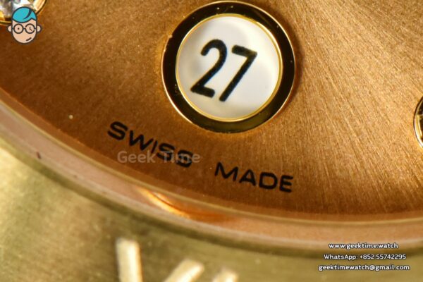 Constellation 29mm TWSF YG Gold Dial YG/SS Bracelet A8700 - Image 6