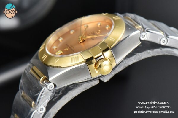 Constellation 29mm TWSF YG Gold Dial YG/SS Bracelet A8700 - Image 7