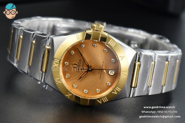 Constellation 29mm TWSF YG Gold Dial YG/SS Bracelet A8700 - Image 9