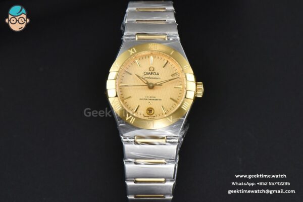 Constellation 29mm TWSF YG Gold Textured Dial YG/SS Bracelet A8700 - Image 2