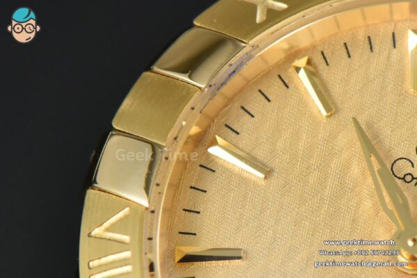 Constellation 29mm TWSF YG Gold Textured Dial YG/SS Bracelet A8700 - Image 4