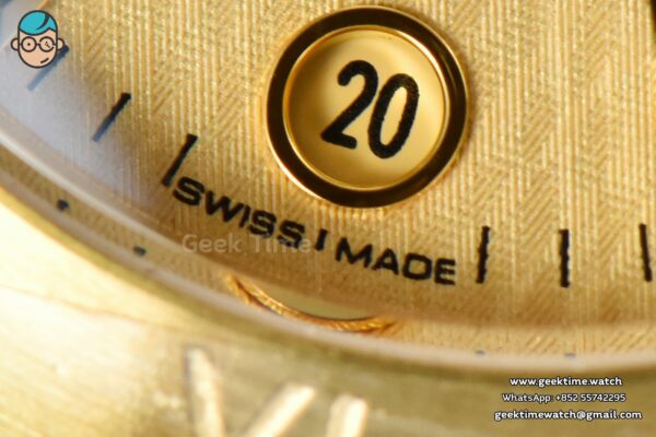 Constellation 29mm TWSF YG Gold Textured Dial YG/SS Bracelet A8700 - Image 6
