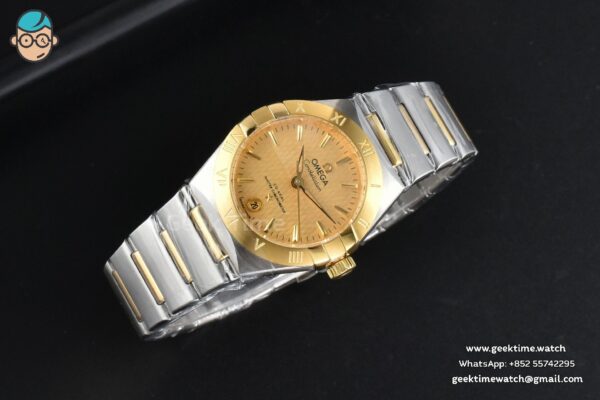 Constellation 29mm TWSF YG Gold Textured Dial YG/SS Bracelet A8700 - Image 10