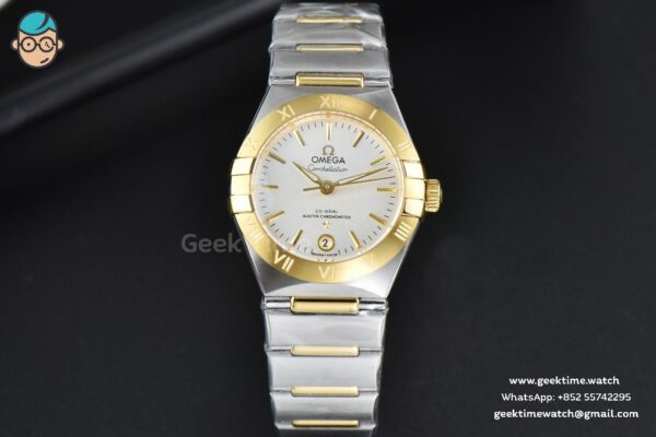 Constellation 29mm TWSF YG White Dial YG/SS Bracelet A8700 - Image 2